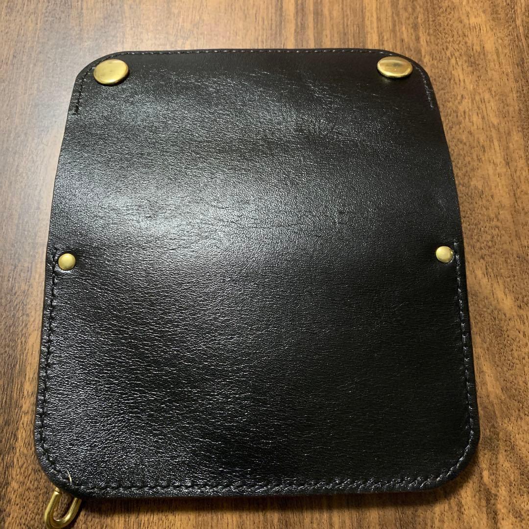 トラッカーウォレット　ミドル　ホースレザー　二層