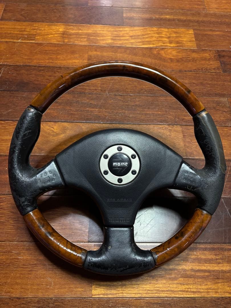 L700系 ミラ ミラジーノ 純正オプション ウッド MOMO ステアリング