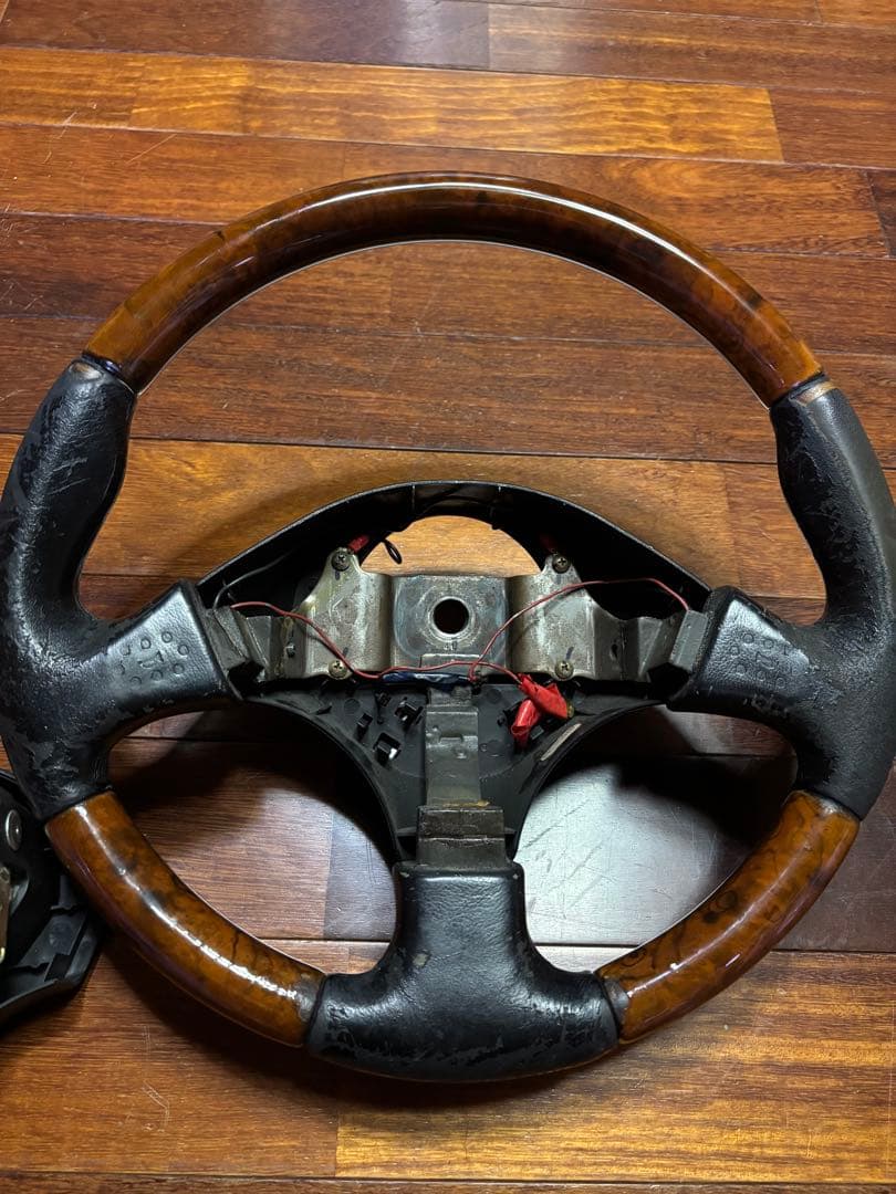 L700系 ミラ ミラジーノ 純正オプション ウッド MOMO ステアリング