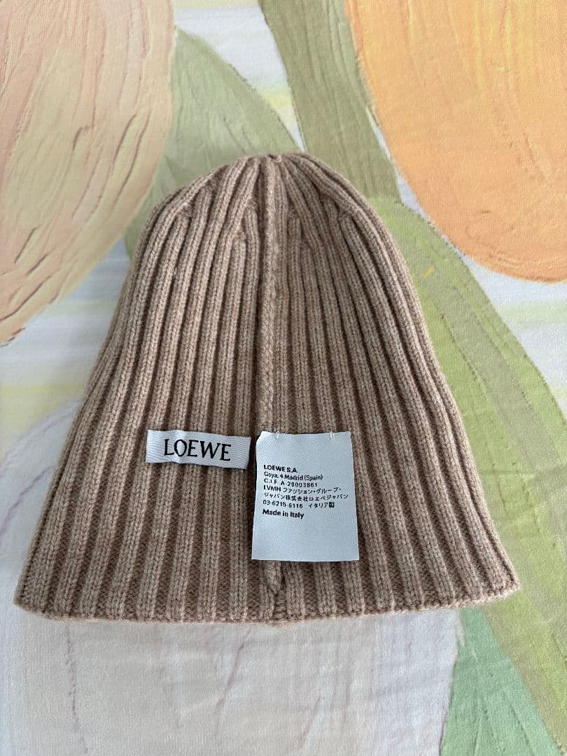 帽子 男女兼用 ロエベ ニット帽