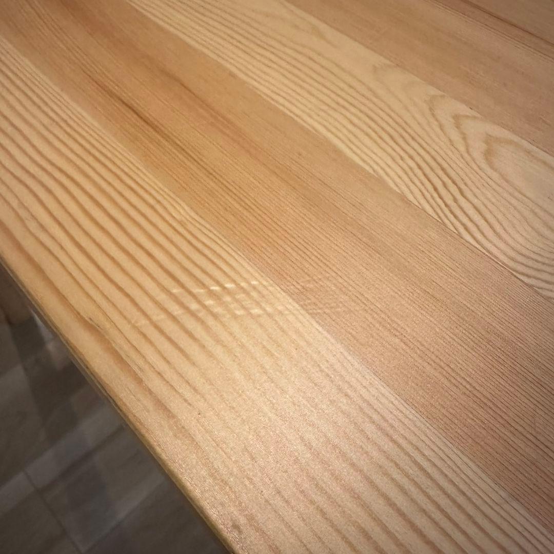 MUJI 無印良品 パイン材 折りたたみテーブル 机　デスク2台セット