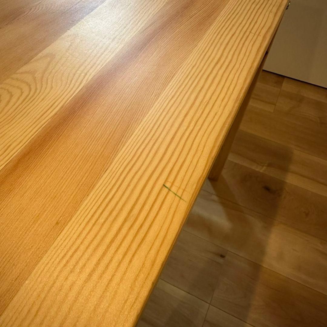 MUJI 無印良品 パイン材 折りたたみテーブル 机　デスク2台セット