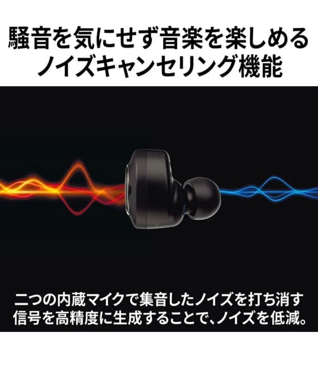 【ワイヤレスイヤホン】JVCケンウッド Victor HA-FW1000T