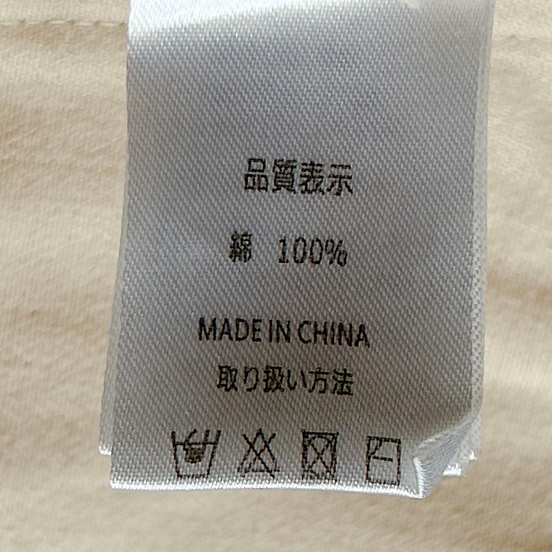 IN THE MARKET ⿻ コットン ワイド デニムジャケット Gジャン 白