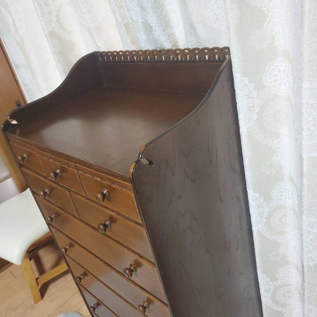 美品 パリの雑貨屋 F-86 チェスト キャビネット 飾り棚 クラシック タンス