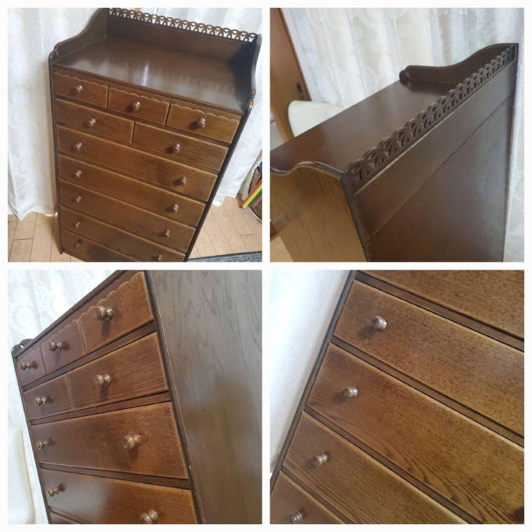 美品 パリの雑貨屋 F-86 チェスト キャビネット 飾り棚 クラシック タンス