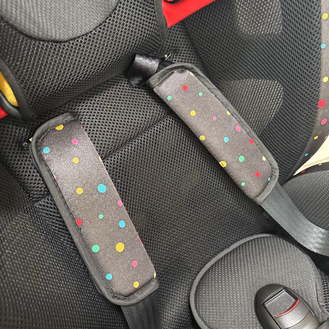 GRACO ドット柄 ブラック チャイルドシート