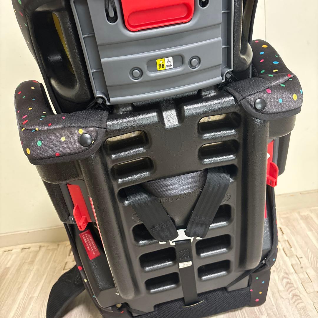 GRACO ドット柄 ブラック チャイルドシート