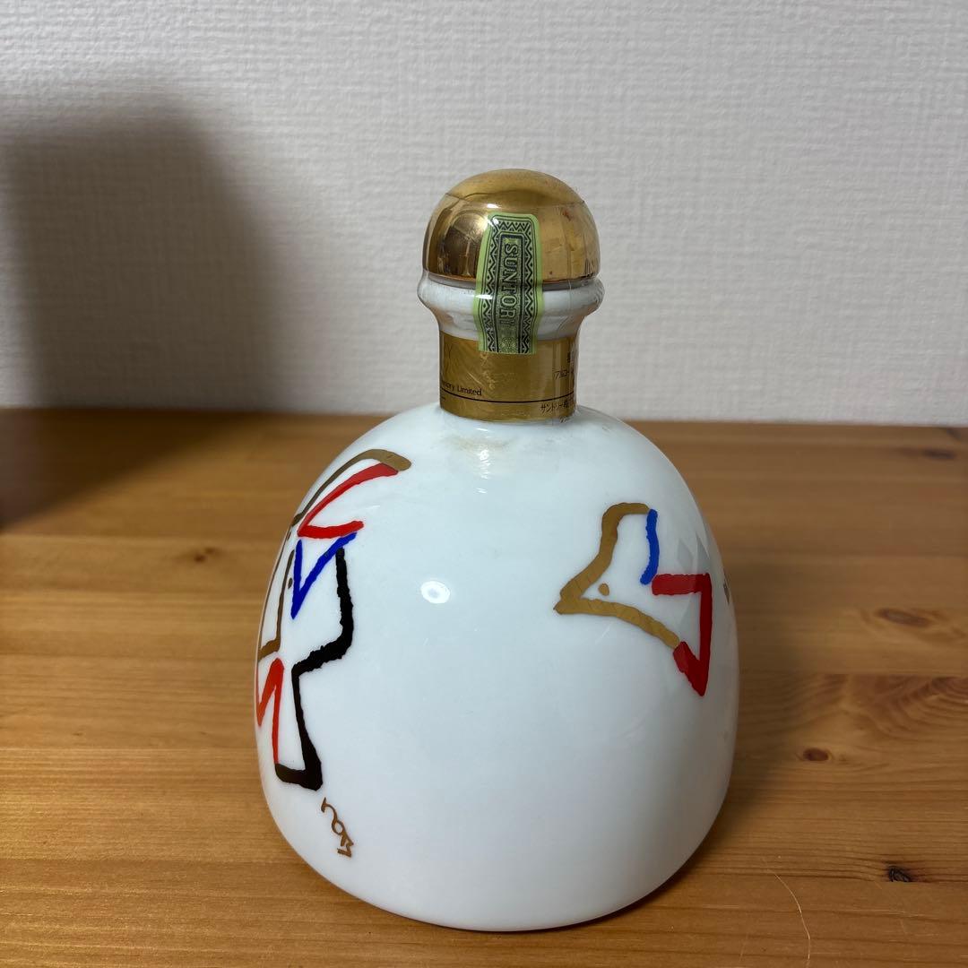 サントリーウイスキー　創業90周年記念ボトル　陶器　未開封