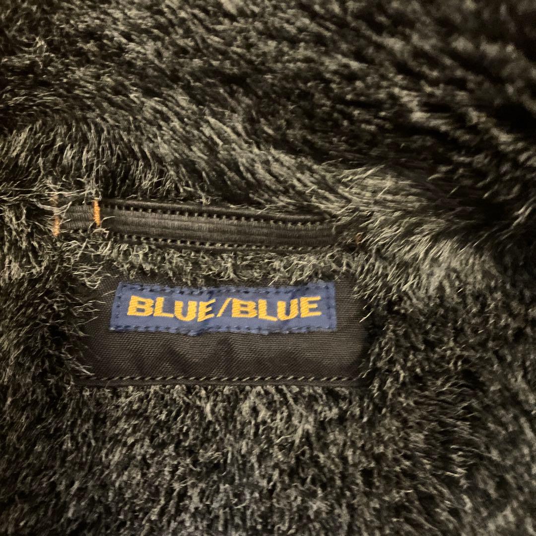 BLUE/BLUE ネイビー ミリタリージャケット