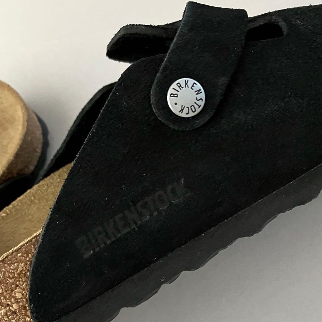 新品・正規品 ビルケンシュトック ボストン メンズ ナロー黒 40 26