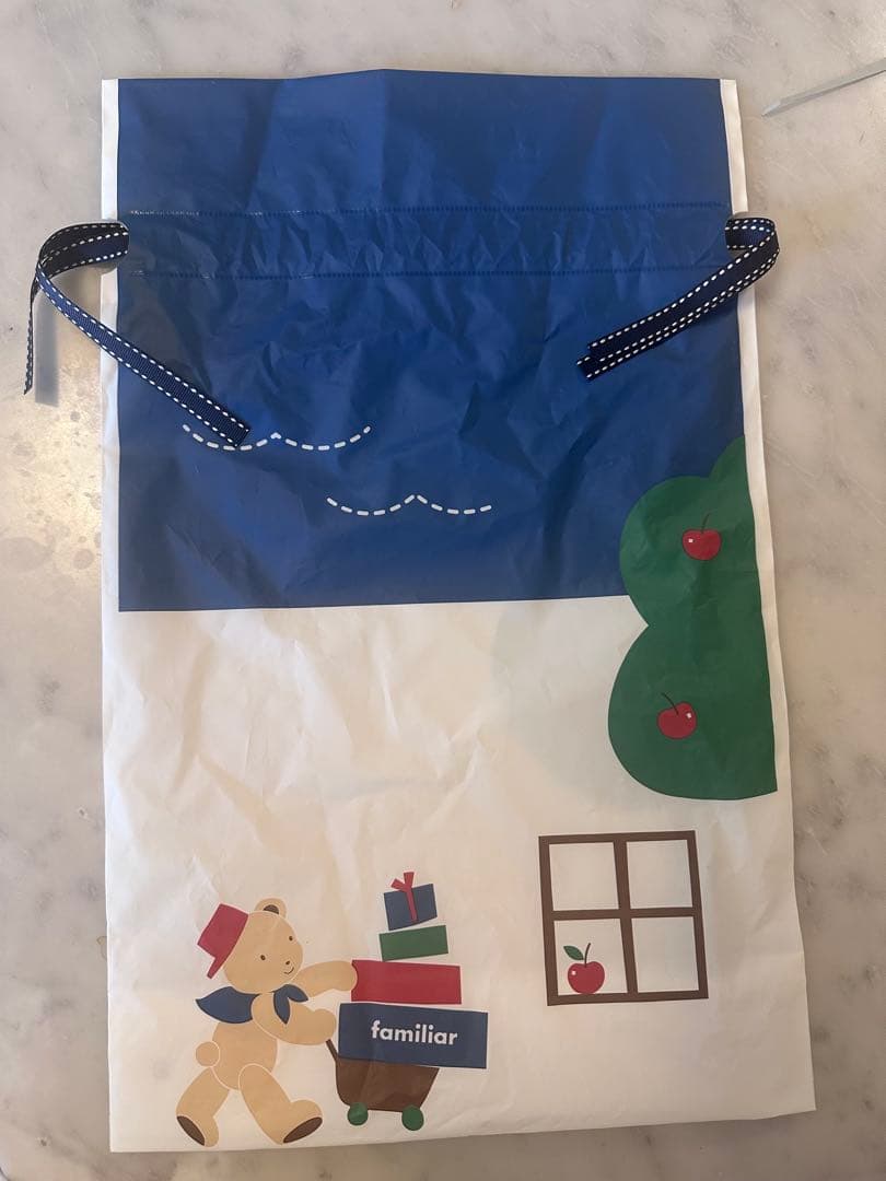 【未使用タグ付き】ファミリア　ロンパース　60cm