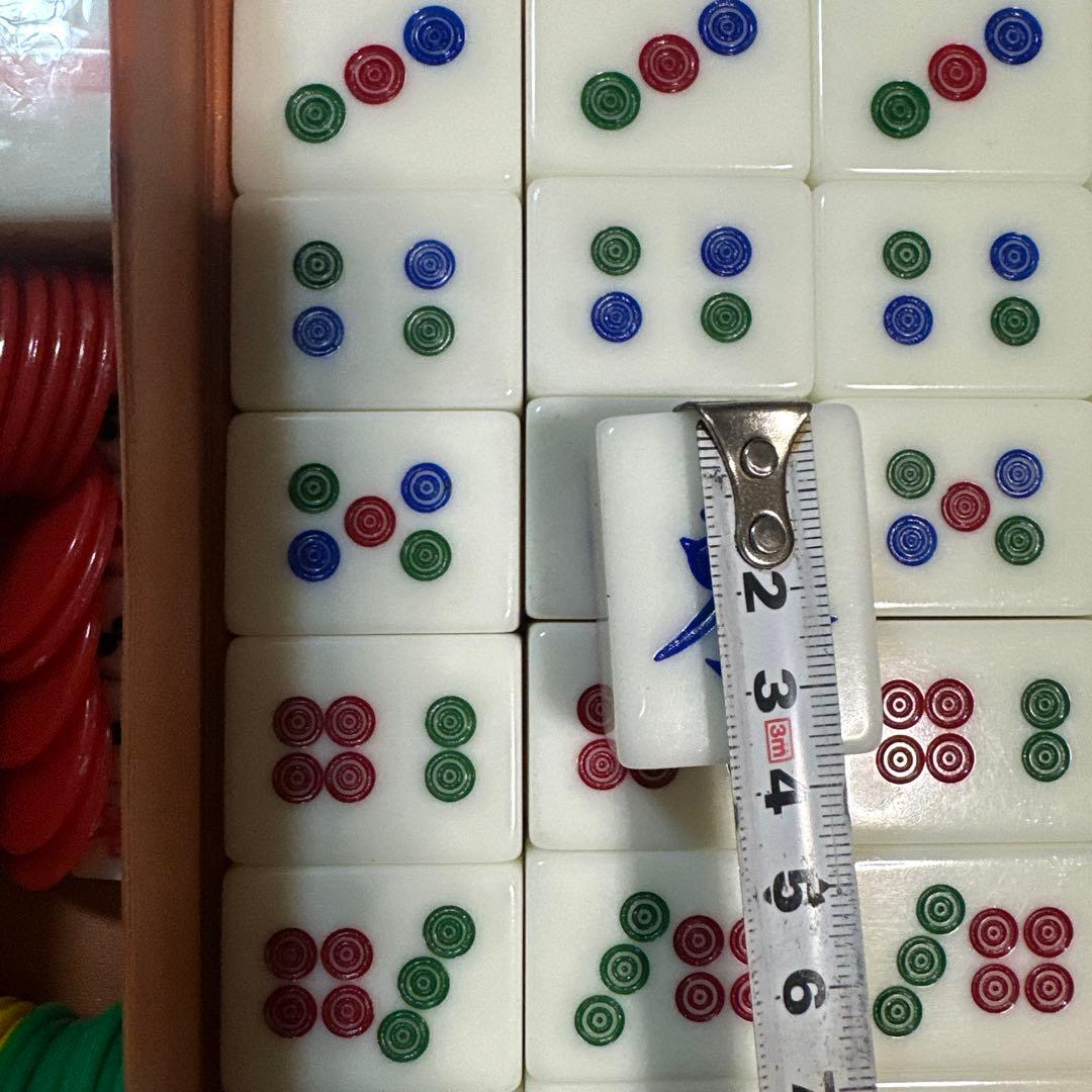 麻雀デカ牌セット 点棒付き