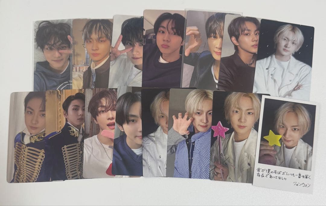 ジョンウォン　トレカセット　55枚　jungwon enhypen まとめ売り