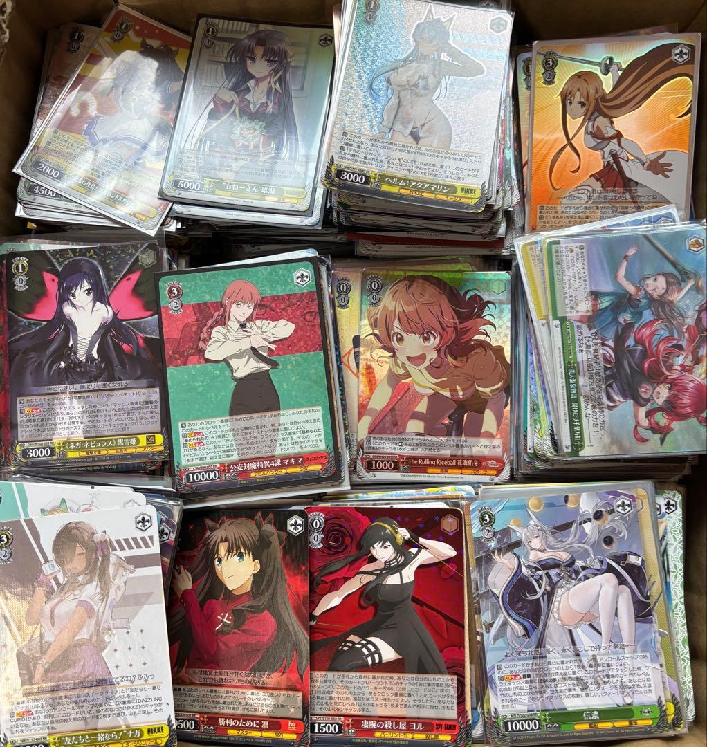 ヴァイスシュヴァルツ 大量 SR RR など まとめ売り 2950枚