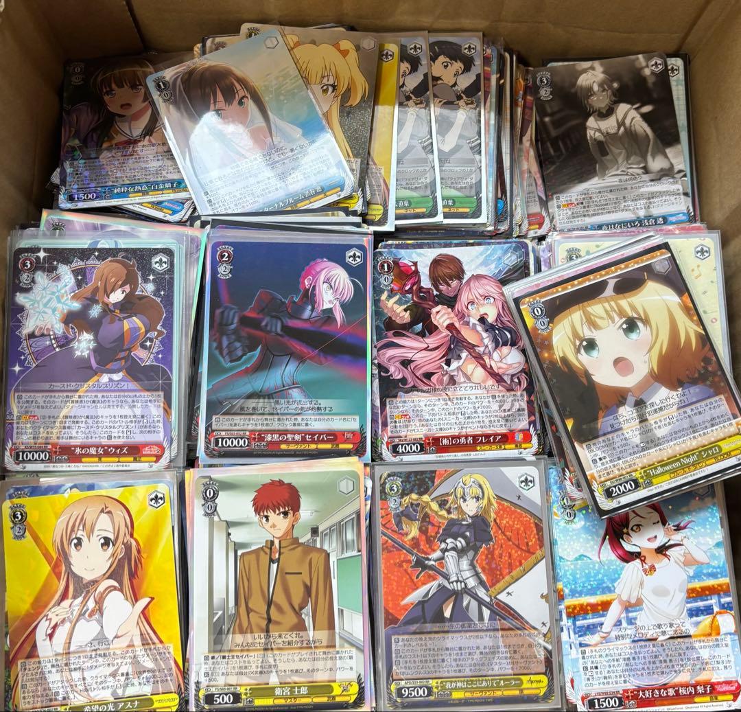 ヴァイスシュヴァルツ 大量 SR RR など まとめ売り 2950枚