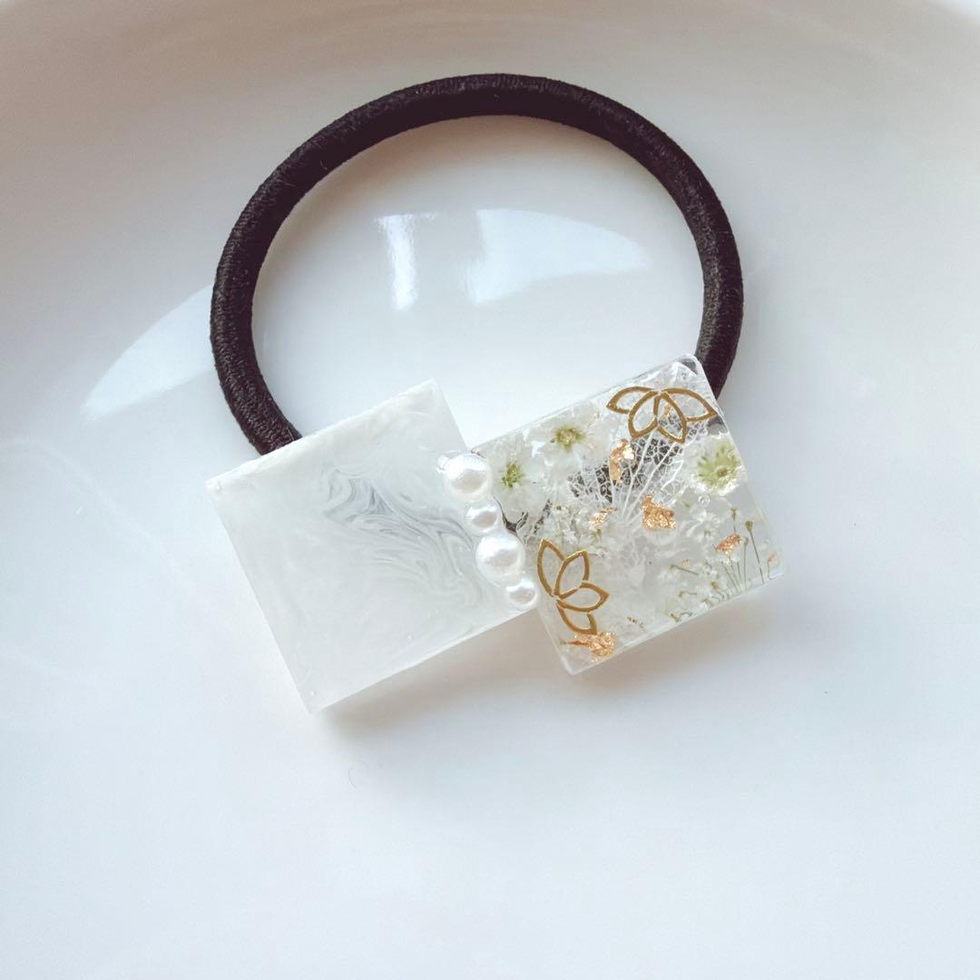 ようよページ　レジンヘアゴム 7点