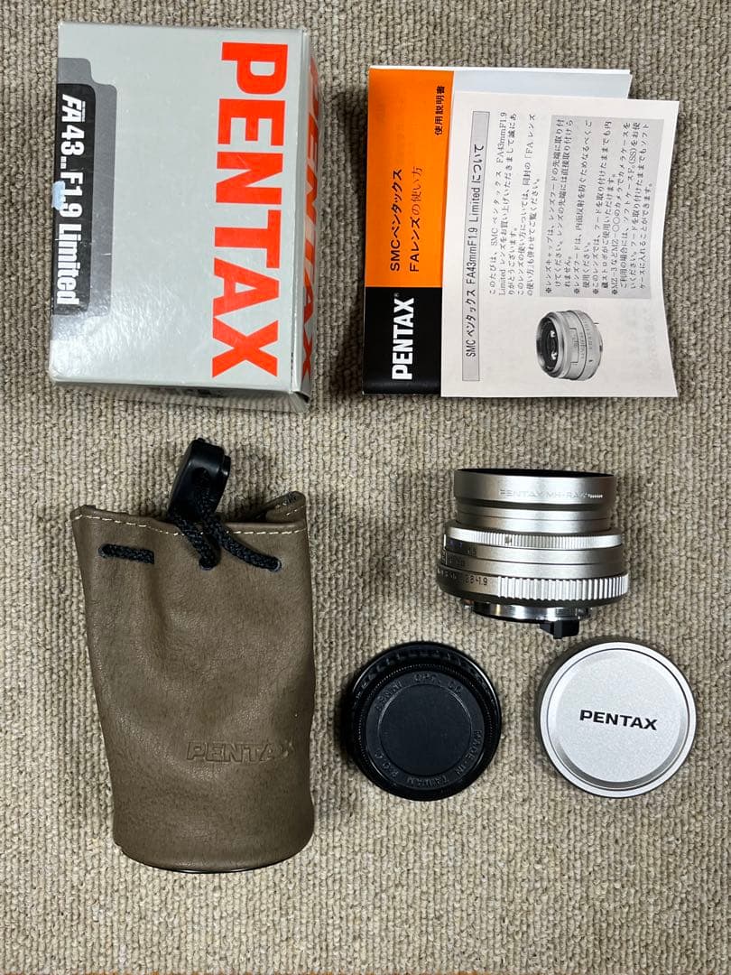 ペンタックス smc PENTAX-FA 43mm F1.9 Limited
