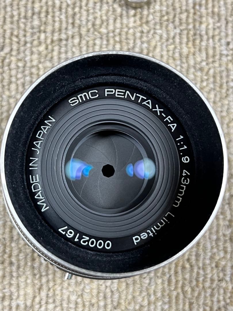 ペンタックス smc PENTAX-FA 43mm F1.9 Limited