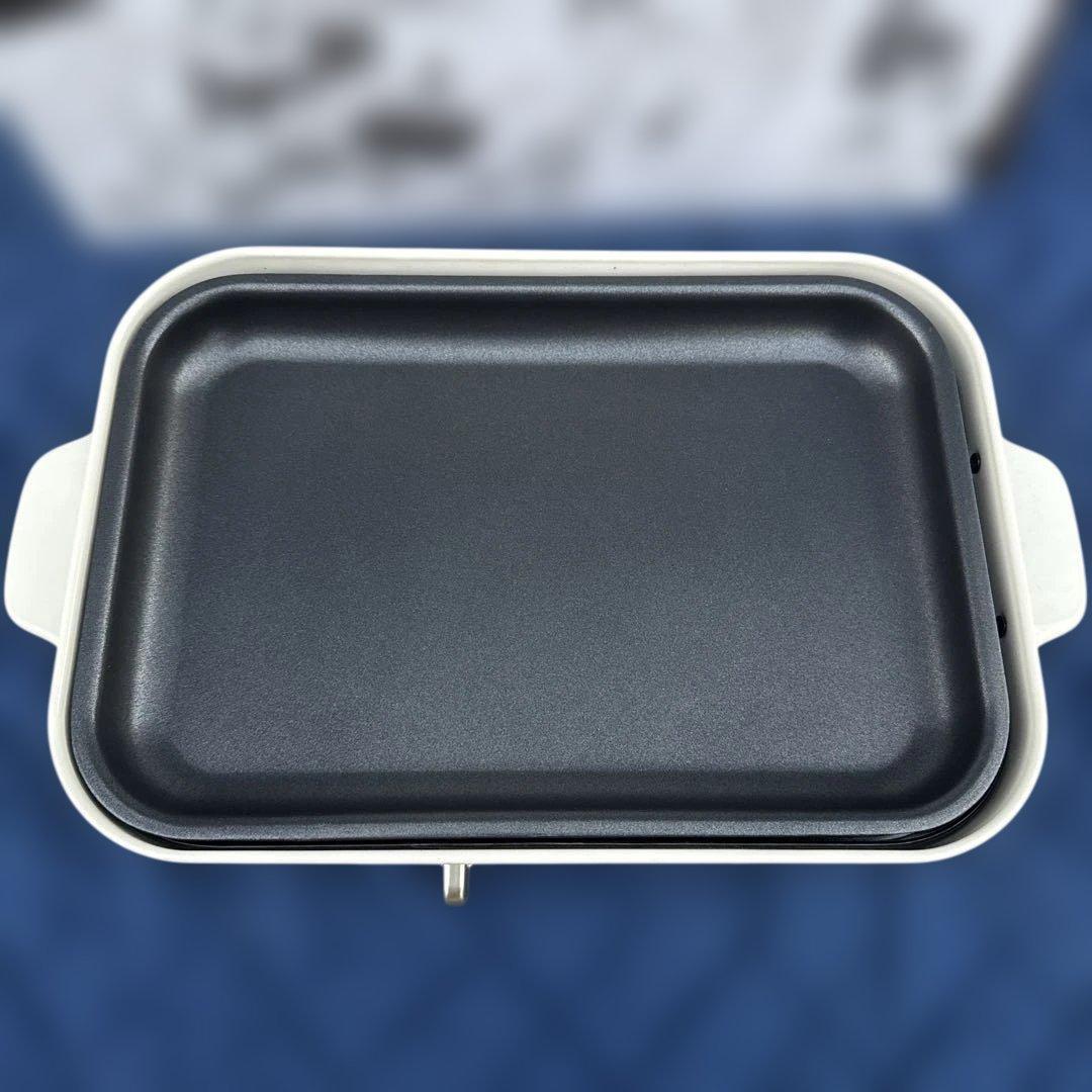 オシャレBRUNO ホットプレート 未使用たこ焼き、鉄板、人気のお鍋用プレート付