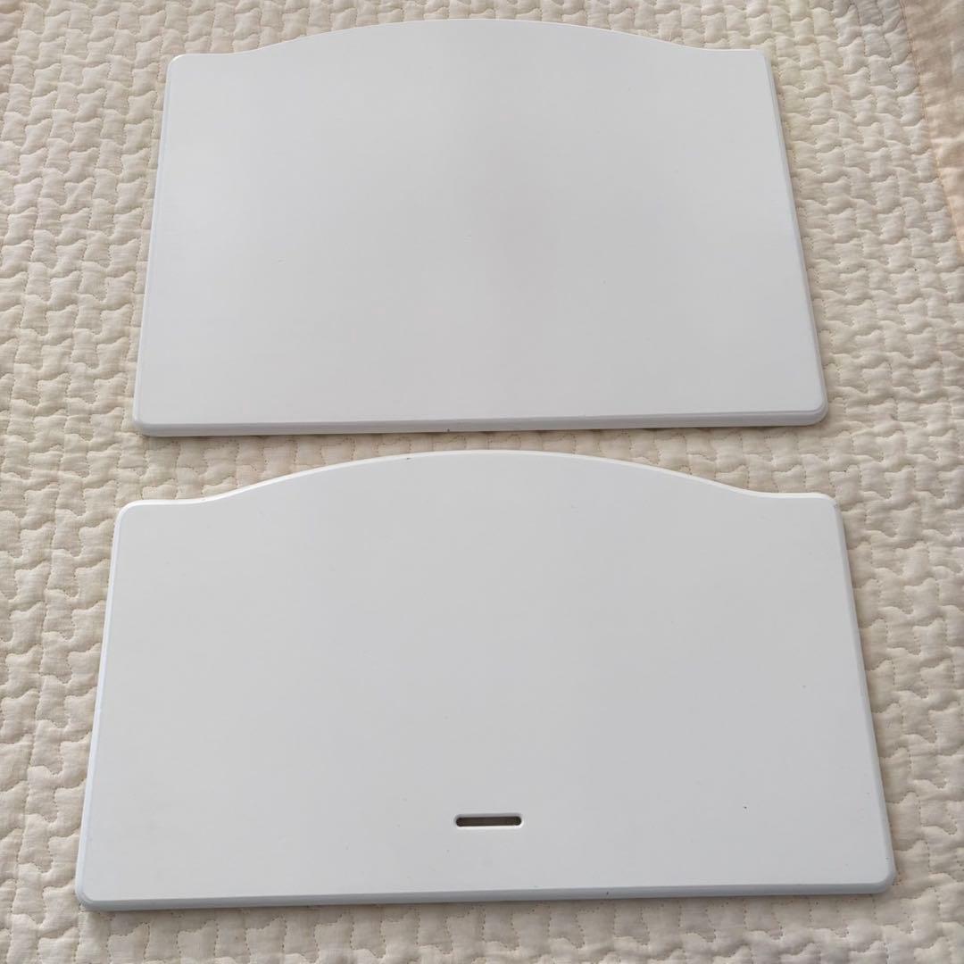 ＊美品＊ストッケ　トリップ トラップ　ベビーチェア+ベビーセット　ホワイト