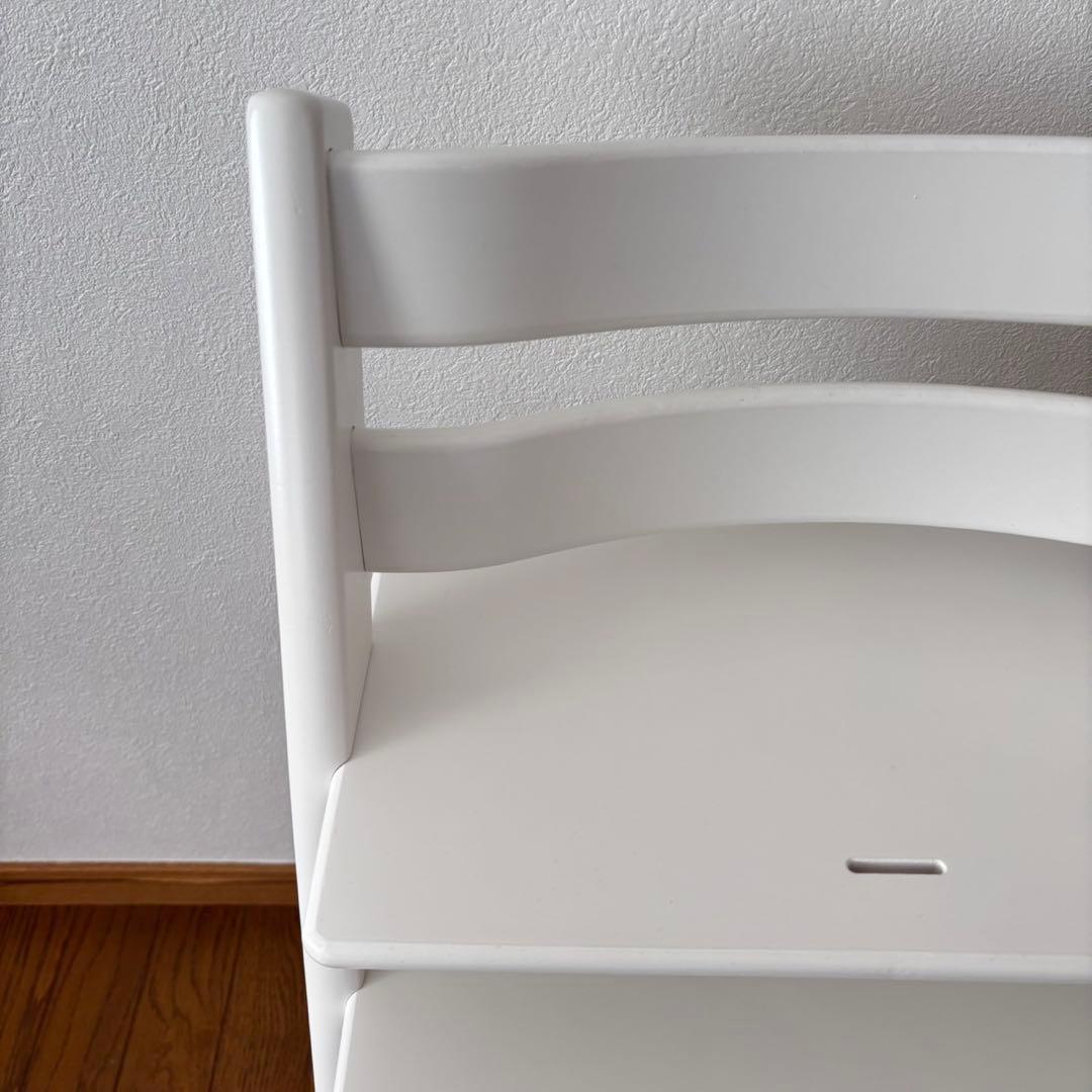 ＊美品＊ストッケ　トリップ トラップ　ベビーチェア+ベビーセット　ホワイト