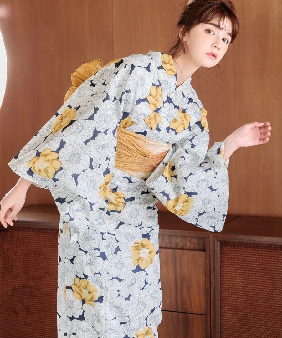 【高品質】Dita 浴衣と帯の2セット