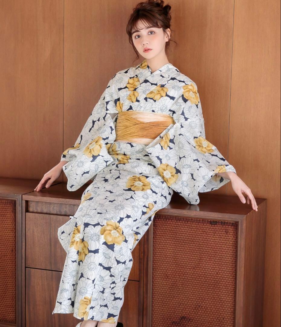 【高品質】Dita 浴衣と帯の2セット