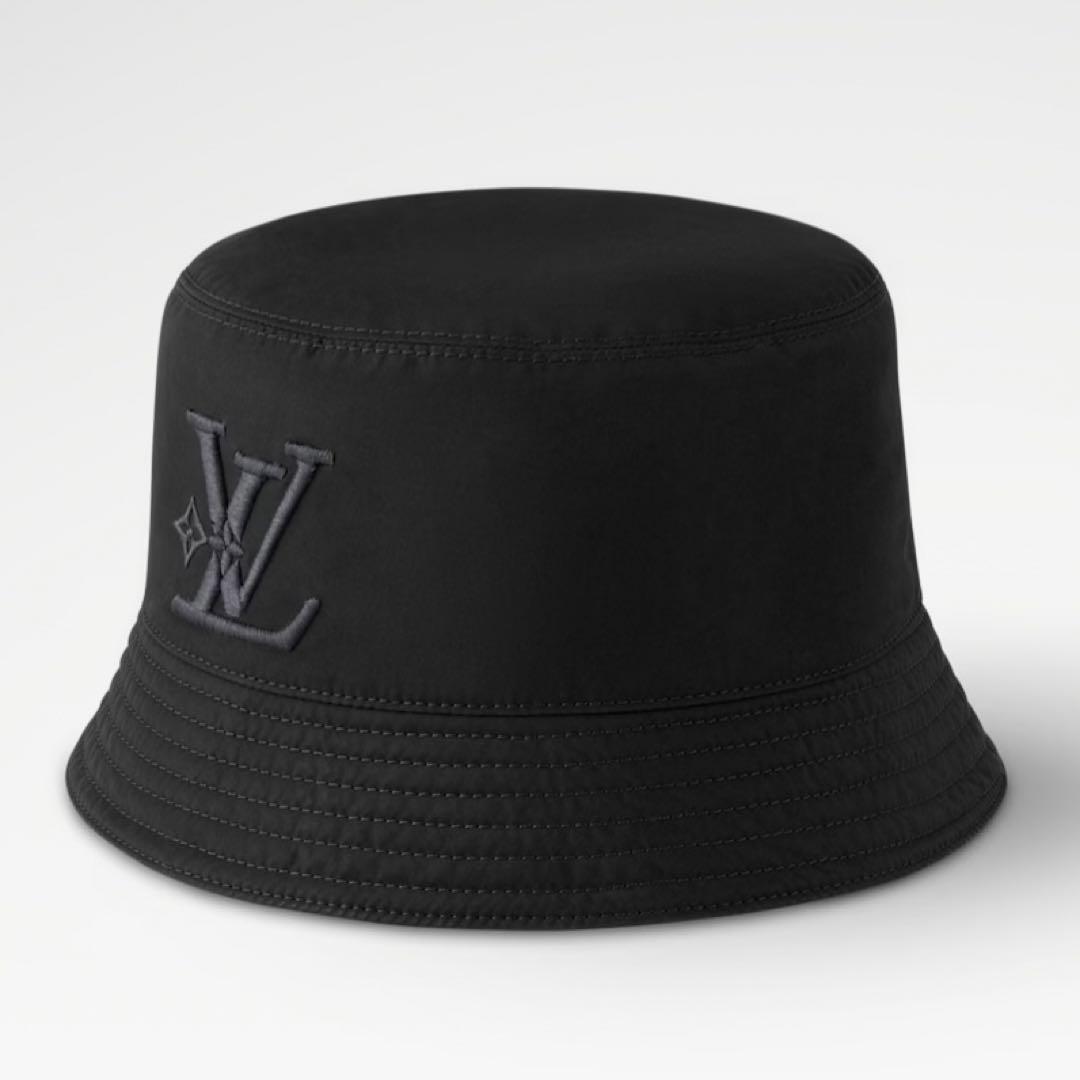 正規品　ルイヴィトン　M7725M バケットハット　スマッシュ レイン　サイズM