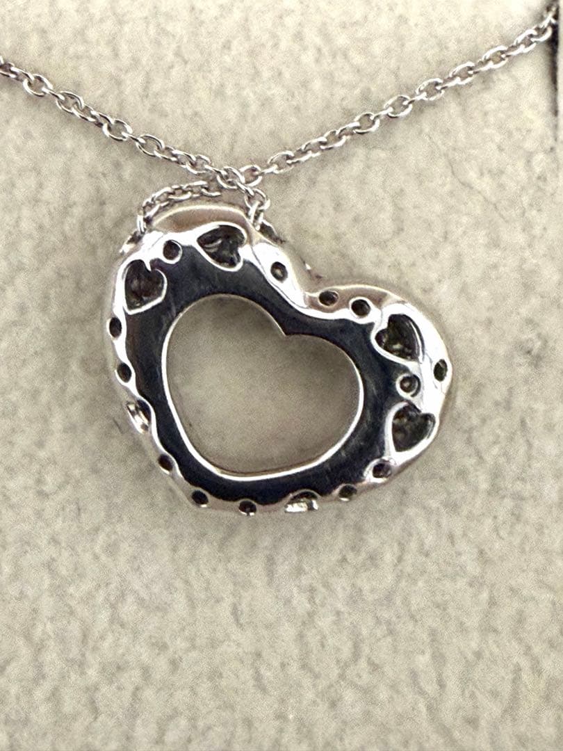 ★ポンテヴェキオ★ダイヤ★0.45★ネックレス★エモツィオーネ★ハート★