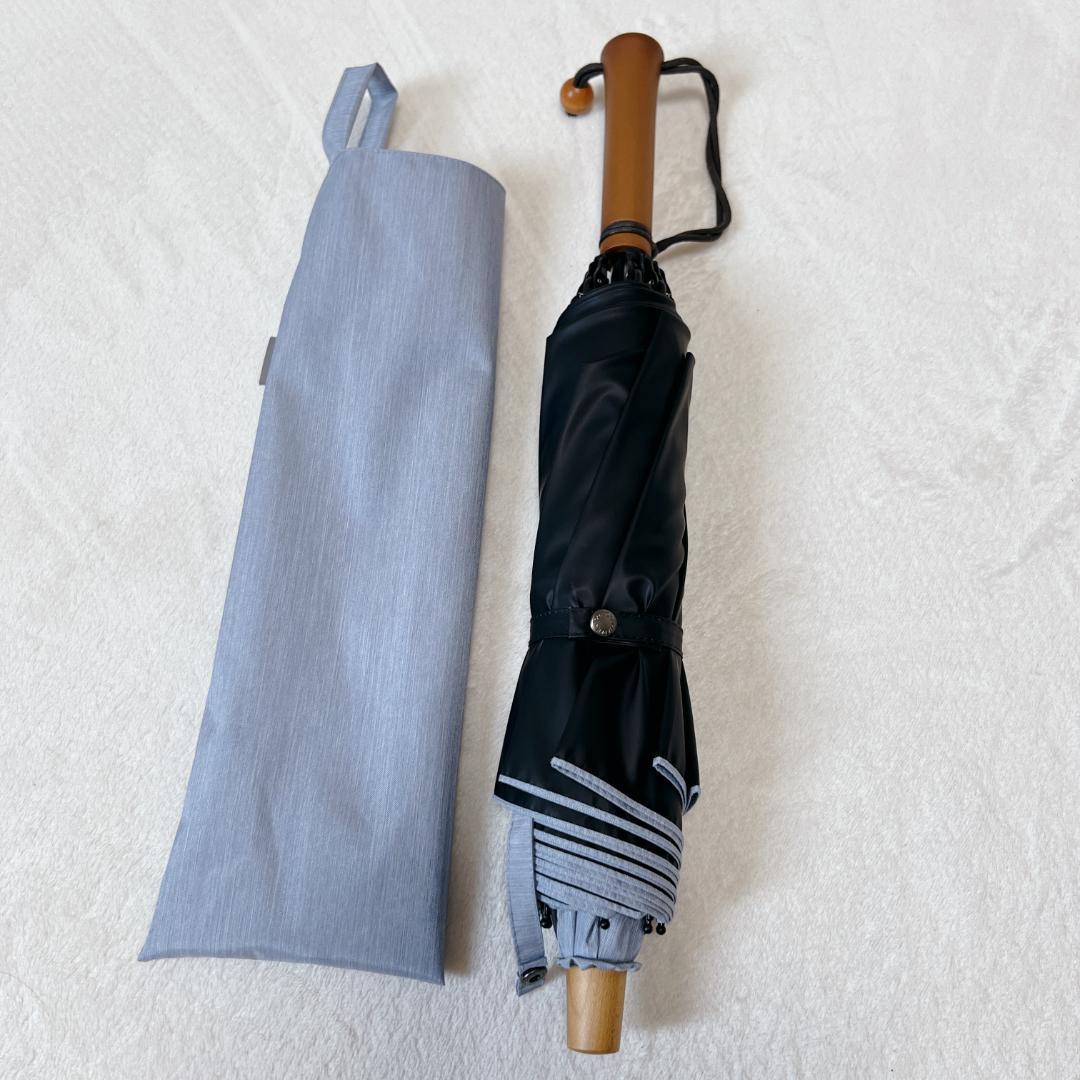 サンバリア100　日傘　２段折 / フロスト(ブルー)