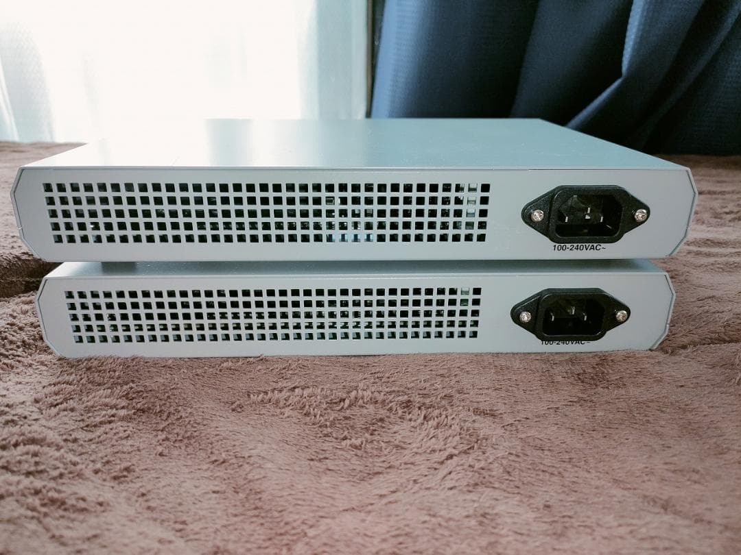 (使用期間僅か)アライド CentreCOM AT-GS910/16 2台