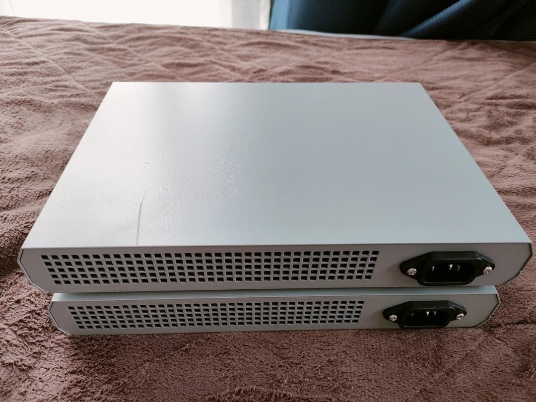 (使用期間僅か)アライド CentreCOM AT-GS910/16 2台