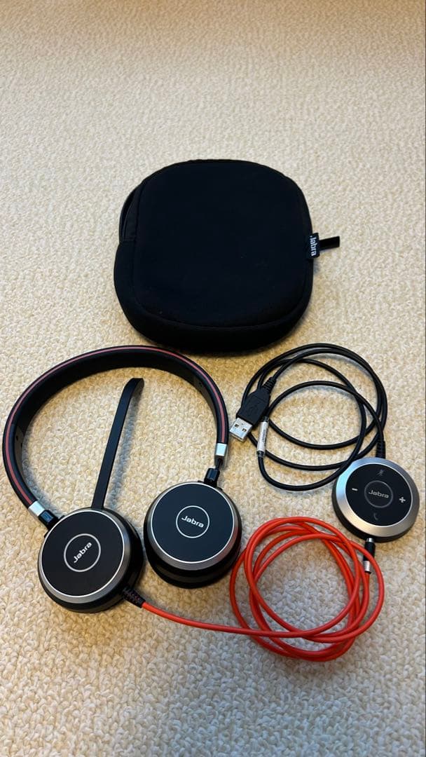 【美品】Jabra EVOLVE 40 MS Stereo ヘッドホン