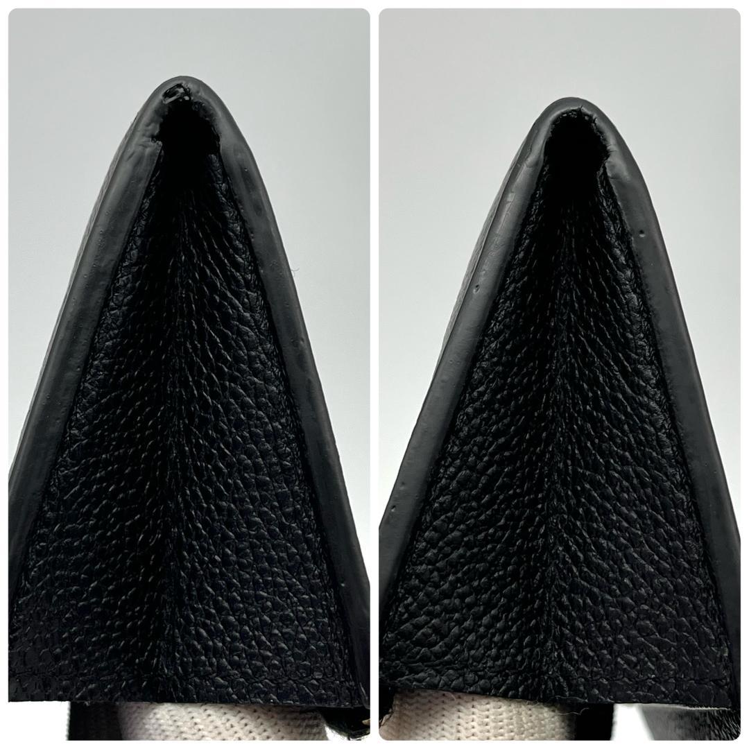 ルイヴィトン　ポルトモネロザリ　アンプラント　ノワール　折り財布　M81455