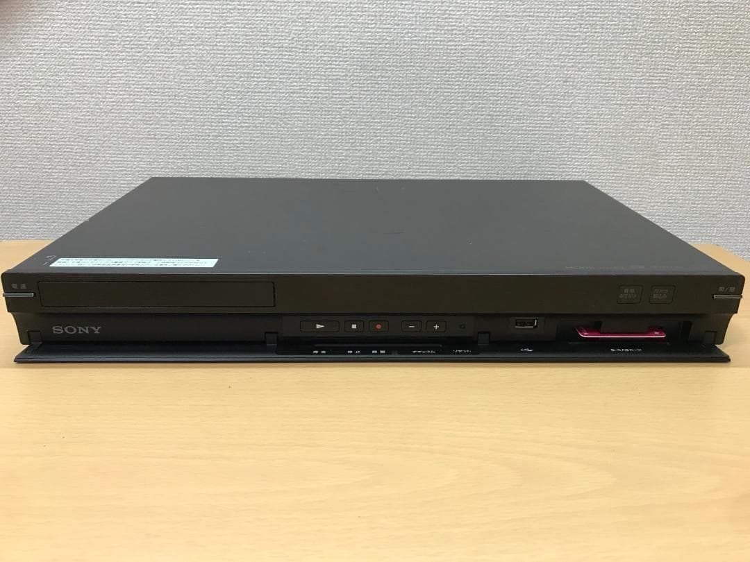 ソニー ブルーレイレコーダー 「BDZ-AT900」 動作品