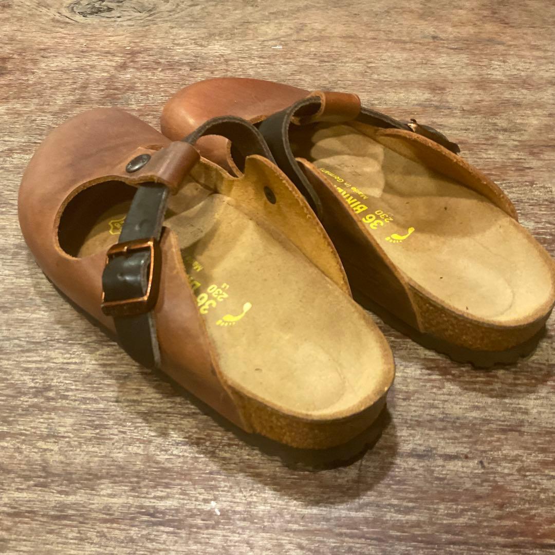 レア！ビルケンシュトック ベルン Bern 本革 レディース 36 ナロー