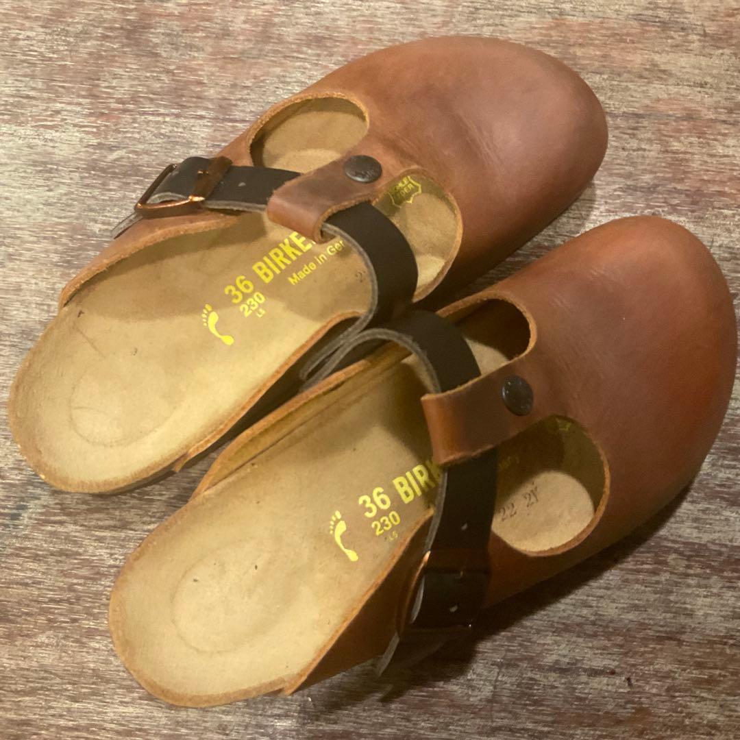 レア！ビルケンシュトック ベルン Bern 本革 レディース 36 ナロー