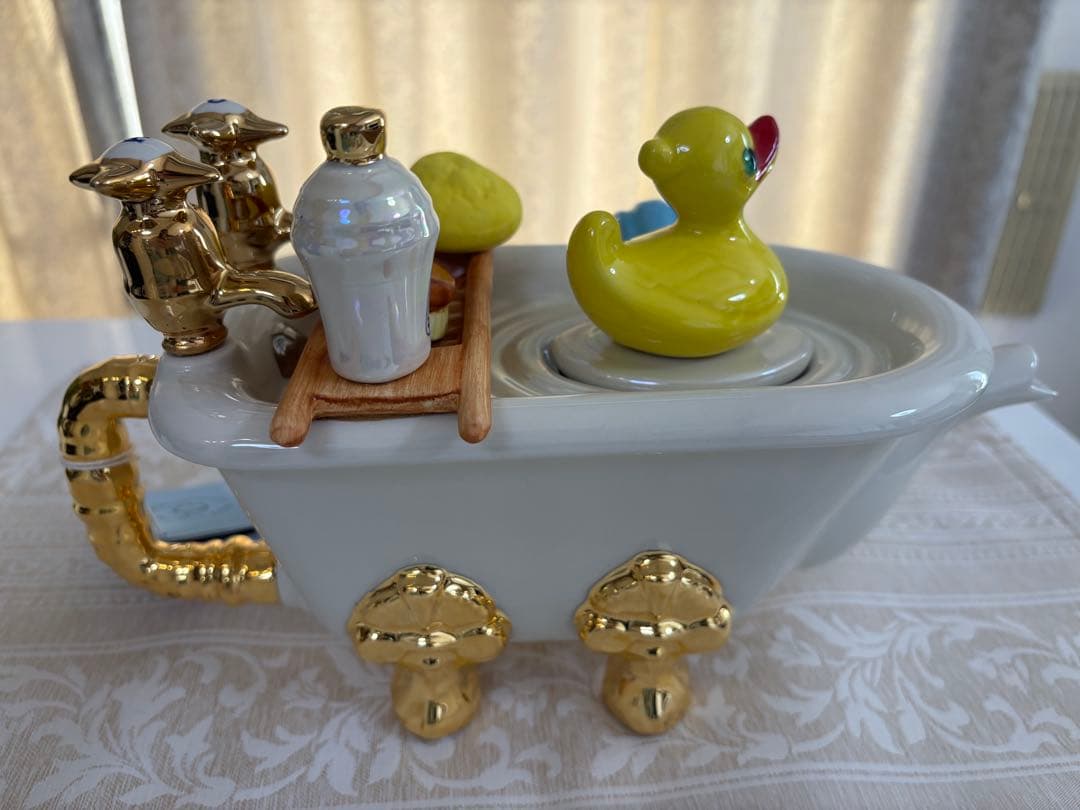 【最終Sale】英国製　ティーポット Teapottery BathTeapot