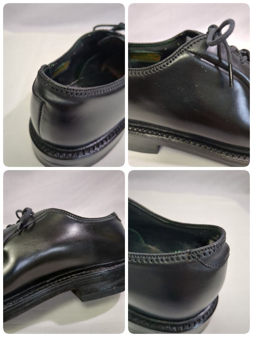 【ロイヤルインペリアル】プレーントゥ ブラック USA製【フローシャイム】