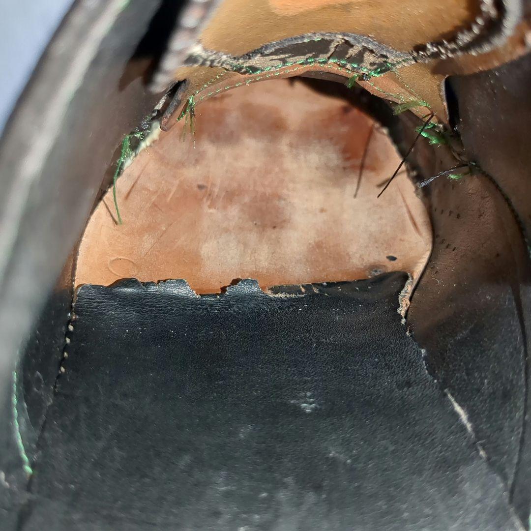 【ロイヤルインペリアル】プレーントゥ ブラック USA製【フローシャイム】