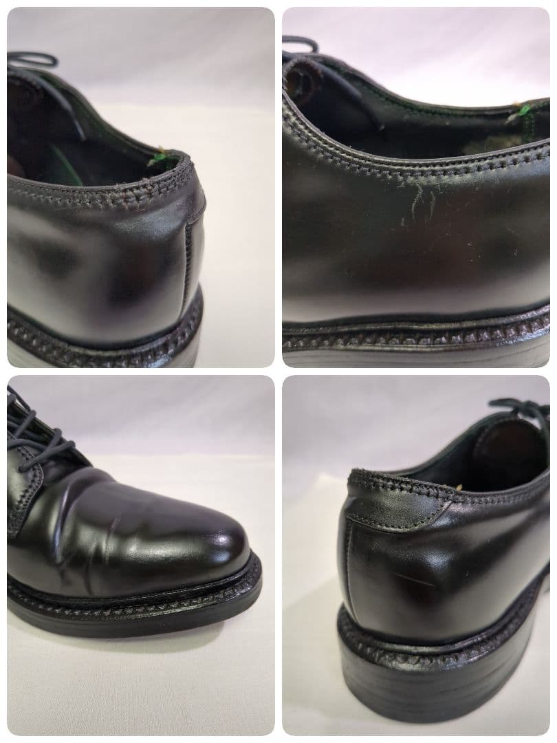 【ロイヤルインペリアル】プレーントゥ ブラック USA製【フローシャイム】