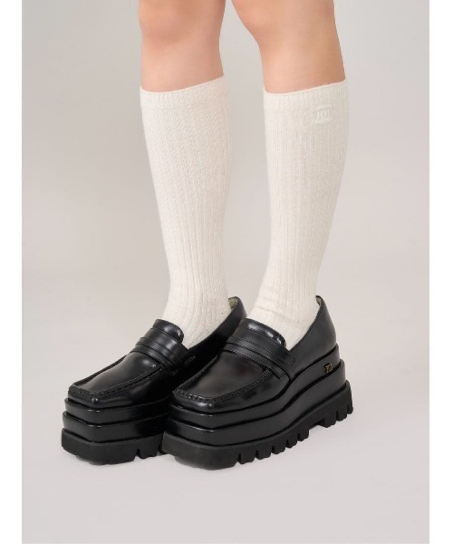 【Darich】　プラットフォームローファー