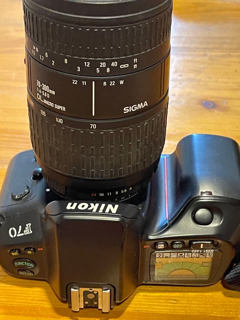 Nikon F70D カメラセット Sigmaレンズ付き