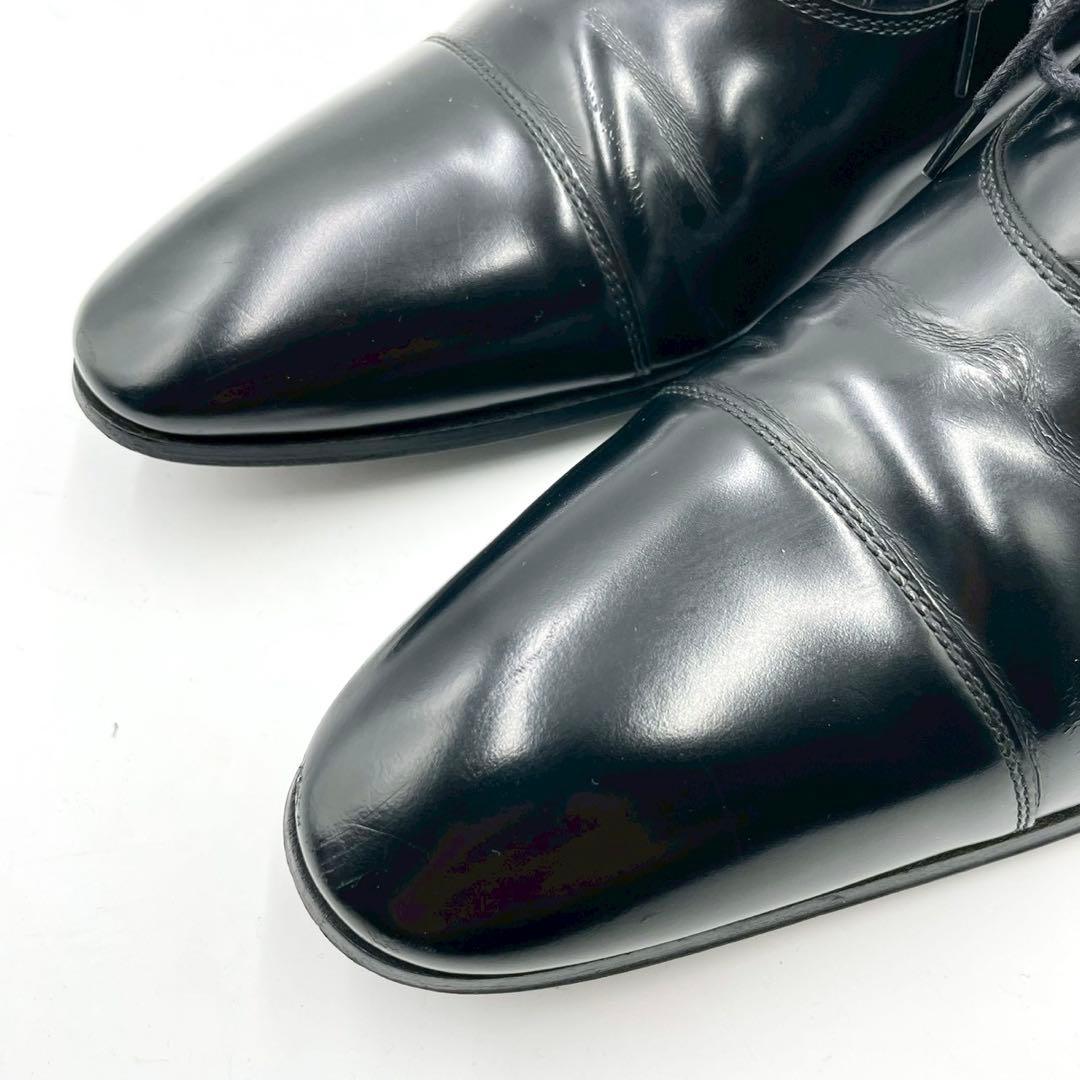 リーガル 011R ストレートチップ ブラック 25.5cm 革靴 Y1239