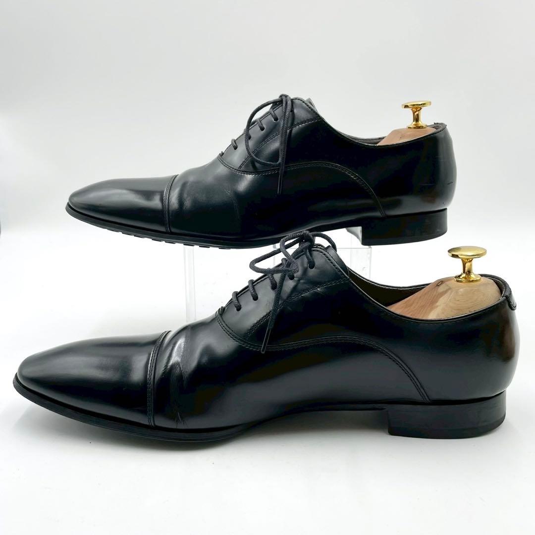 リーガル 011R ストレートチップ ブラック 25.5cm 革靴 Y1239