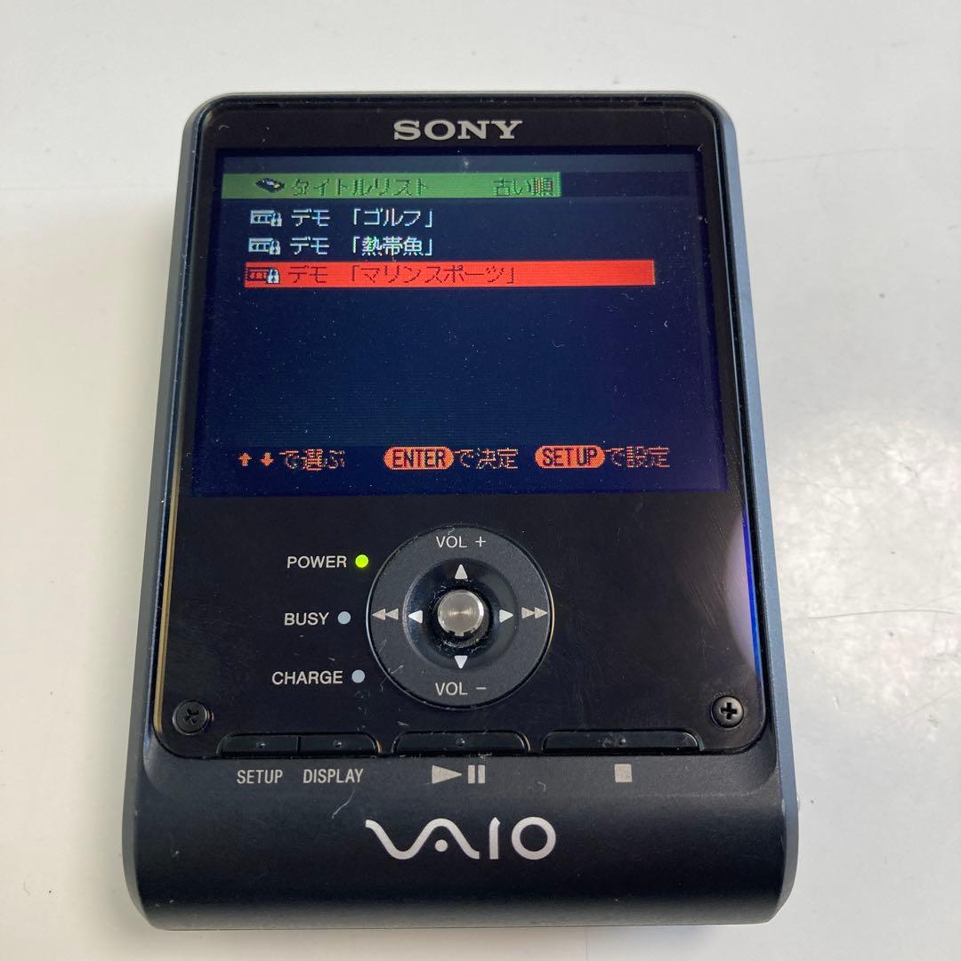 SONY VAIO ポータブルビデオプレーヤー 2台セット