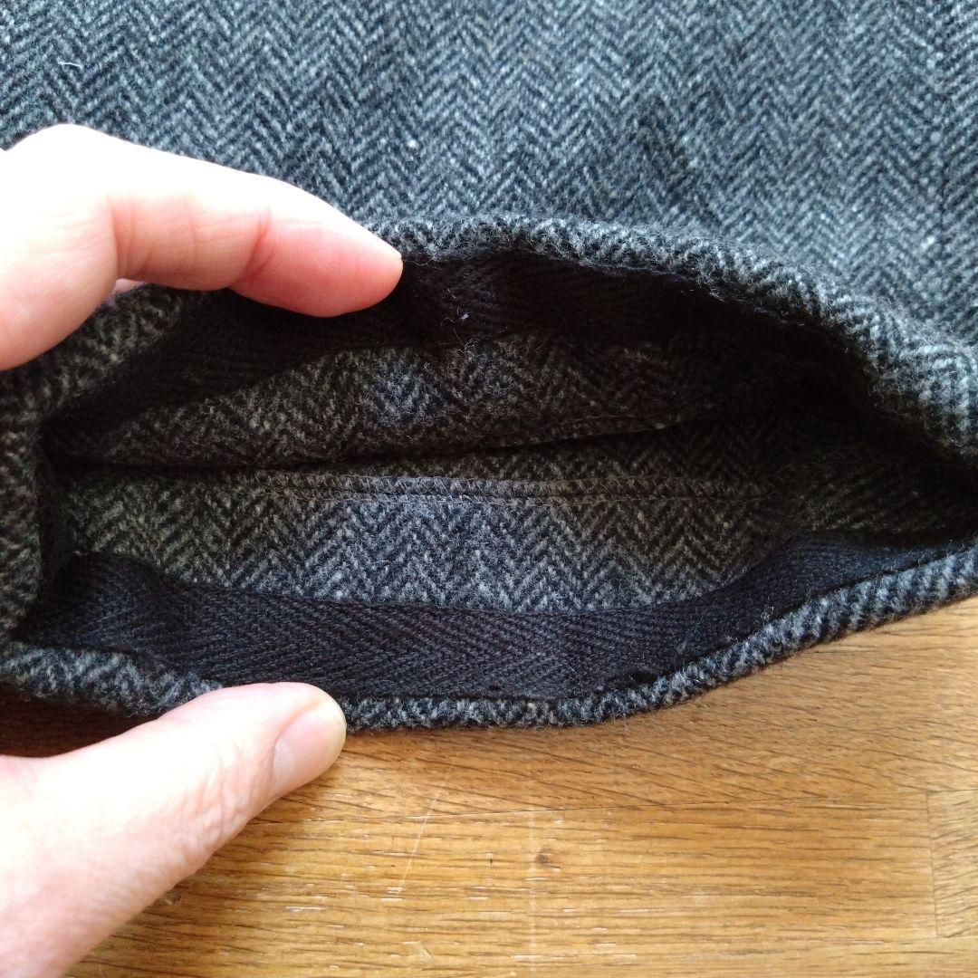 程度良好 エンジニアードガーメンツ ウールパンツ ヘリンボーン w36