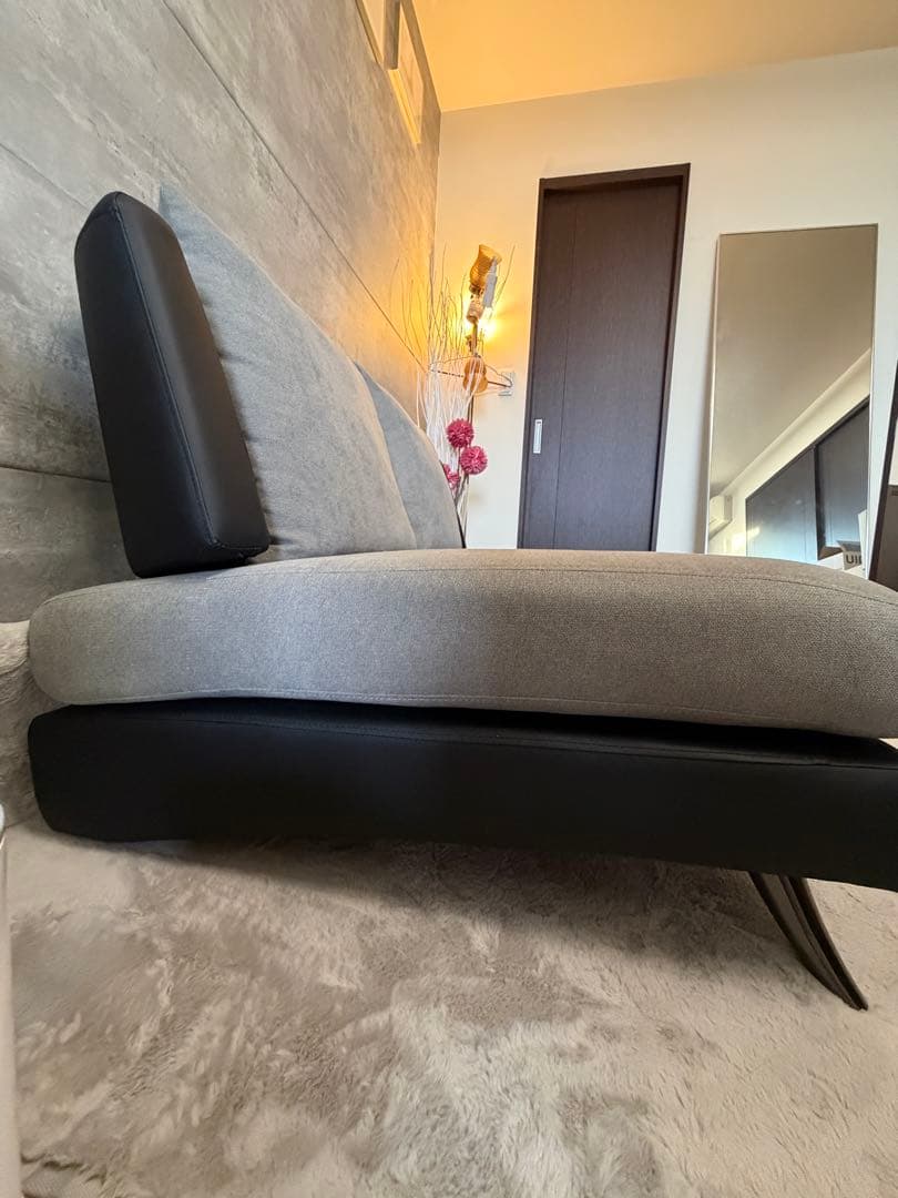 【大阪に受け取りに来れる方限定】美品ニトリソファ 2人掛け　※延長