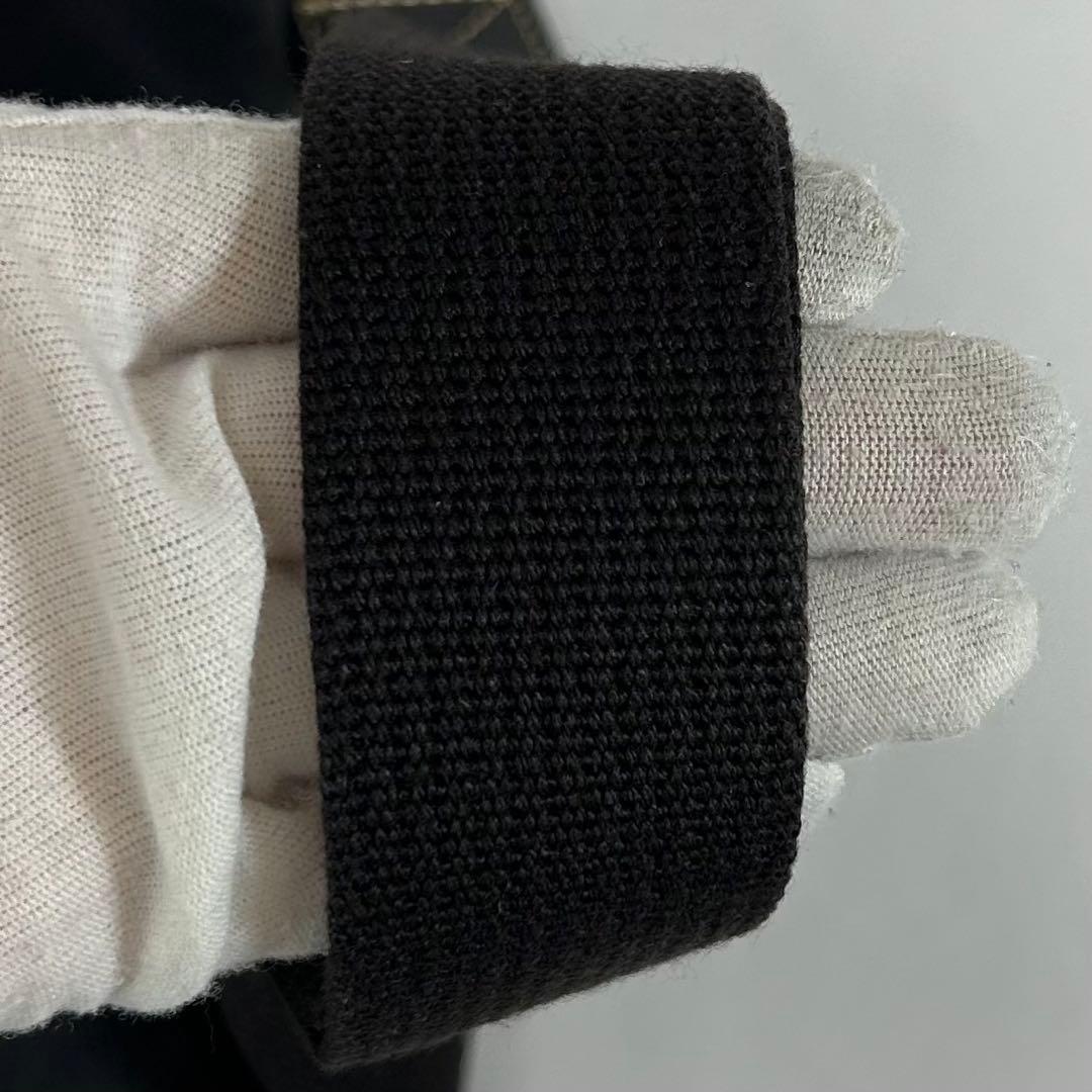 【極美品】ヴィヴィアンウエストウッド ショルダーバッグ キャンバス オーブ 黒